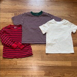 Striped Kids Boys T-Shirt Variety Bundle - Gap and Cat&Jack size 4-5